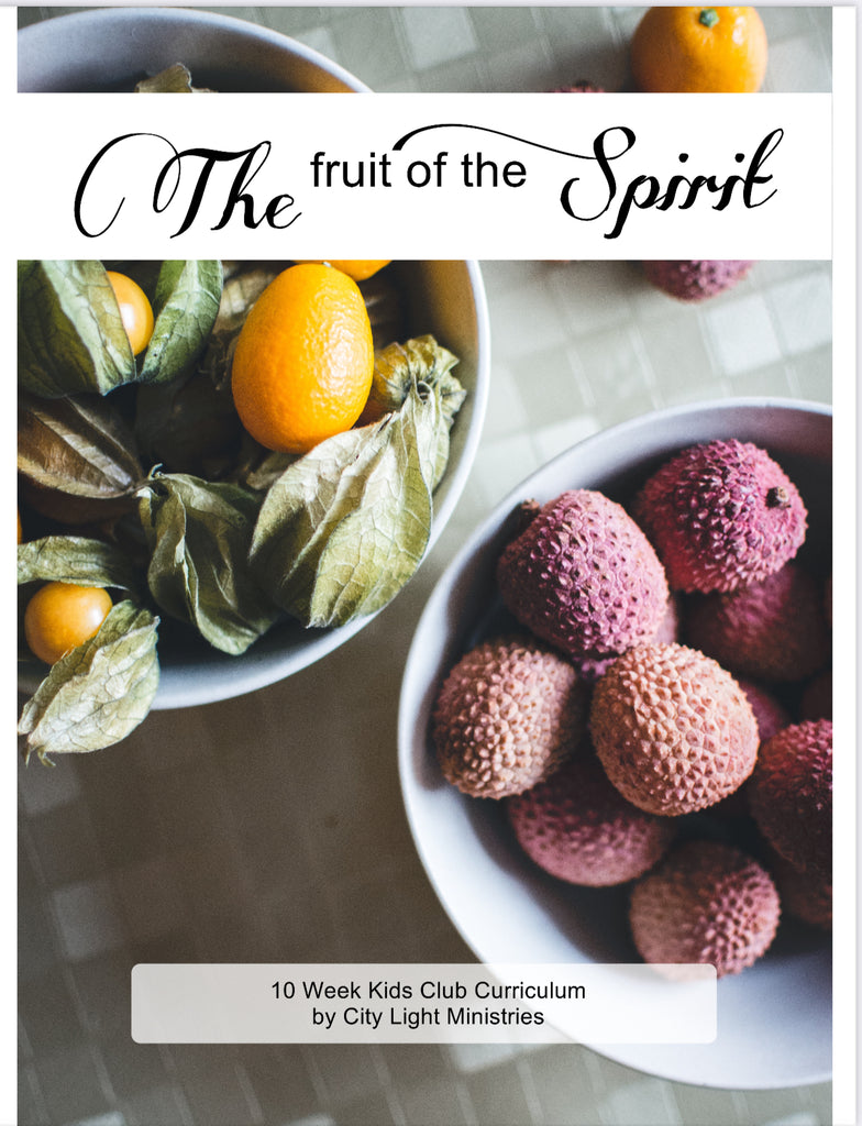 FreshCut Crafts  Fruit of The Spirit Easy 3-D Punch-Out Bible Craft K –  UMI (Urban Ministries, Inc.)