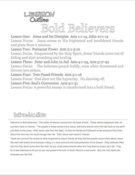 Bold Believer's 1 KJV